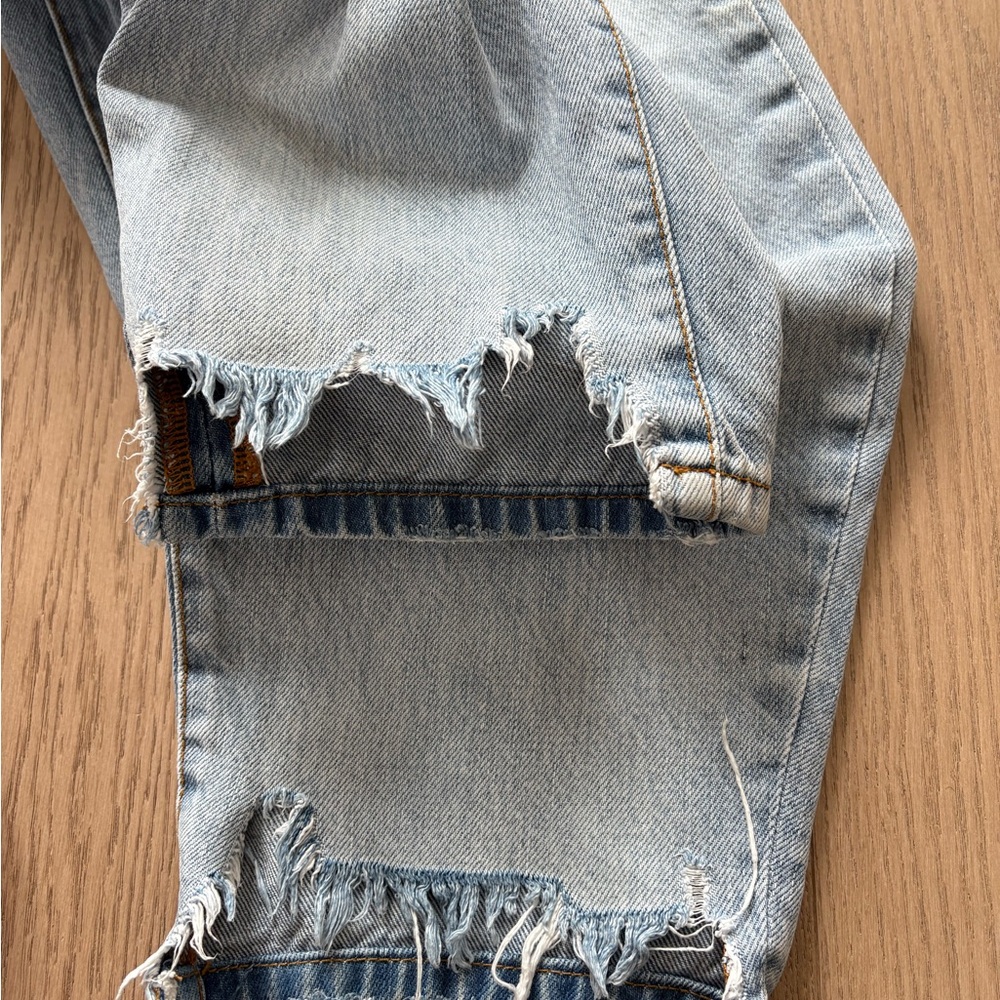 Frame Denim ultra high rise Barrel leg jeans size 26, color CLASH - Picture 11 of 12